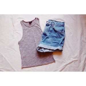 High Neck Comfy Tank / Size Small